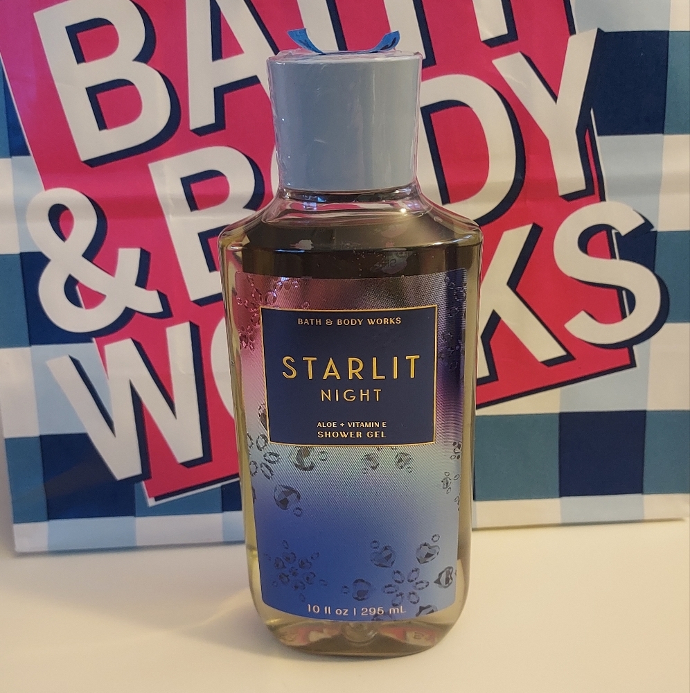 BBW Starlite Night shower gel 10oz.